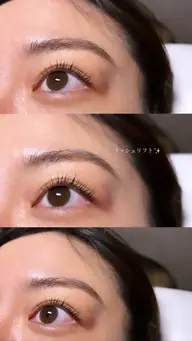 まつ毛パーマ (ラッシュリフト) ＋ アフタートリートメント✨👀