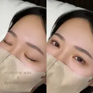 【土日祝】BROWSTYLING & LASHLIFT|骨格になじむセット(眉WAX+間引き+眉メイク+まつ毛パーマ)