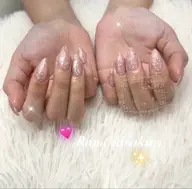 ラメグラデーション（オフなし）ハンド