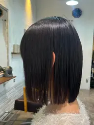 デザインカット+縮毛矯正