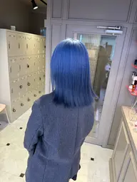 ✨️No.1人気メニュー✨️ ⛄️冬に明るくしたい方❄️ケアブリーチ込みダブルカラー🍬+ウォータートリートメント🩵