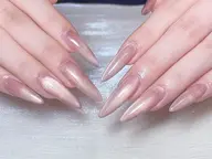 チップ+ジェル長さだし【マグネット/ミラー/オーロラ】