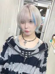 ケア(エフェクト)リタッチブリーチ+カラー