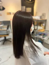 【形状改善】うねりを自然な美しさへ【-10歳の艶髪】オベリスク酸性ストレート➕髪質改善トリートメント