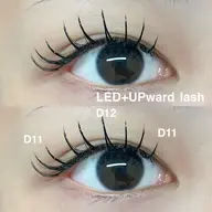 🤍ྀིオフ+アップワードラッシュ 120本+コーティング束感仕上げ🤍ྀི