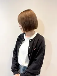 【ブリーチ無し】似合わせカット + ダブルカラー + 〈水素 or 5step〉トリートメント
