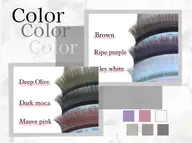 カラーエクステ120本迄つけ放題★オフ込