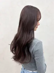 【💜おすすめメニュー💜】 小顔カット➕イルミナorアディクシーorフィヨーレ➕ケラチントリートメント🫧✨