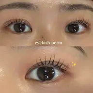 当日限定❕【Black tint】マスカラパーマ🖤パリジェンヌorまつげパーマ/束感/美容液コーティング付