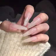 【ジェル】【オフなし】ラメグラデーション︎︎☁