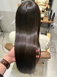 【ダメージケア✨】髪質改善ストレート+内部補修ケア