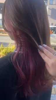 🩵大人気🩵インナーカラー🌟➕1stトリートメント💞