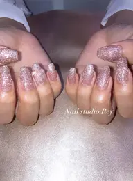 ご新規様クーポン🩵 ハンドネイル　フレンチ/パウダー/フラッシュ(ベース有り＋1000円)