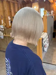 《  先着1名様限定🕯 》꙳· ケアブリーチ➕ダブルカラー[ブリーチ1回込み]➕韓国式水トリートメント付🕯