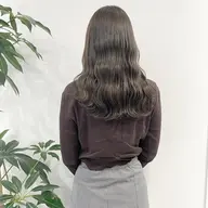 【🌿透明感や外国人風カラー🌿】前髪カット+イルミナorアディクシーカラー+ハホニコトリートメント