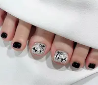 フットワンカラー＋親指デザイン2本