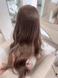 ブリーチなしワンカラー