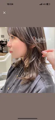 人気🎀ブリーチなし透明感Wカラー ♡