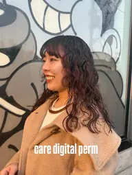 ❣️平日限定❣️似合わせカット➕艶感・透明感カラー➕低温デジタルパーマ➕ケアトリートメント🫶🏻🇺🇸👠