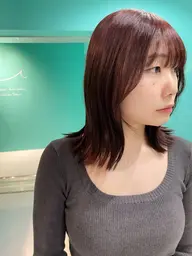 【しっとりまとまる】🐝フルカラー＋ハニーシュガー2stepトリートメント🍯暗髪/黒髪対応