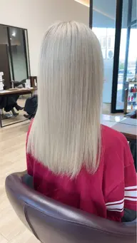 🍋カット+ブリーチ+カラー