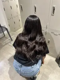 【ミニモ限定】ロング限定コテ巻きパーマ＋カット＋オリジナルトリートメント✨(デジタルパーマ)