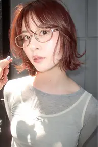 透明感カラー＋カット＋2stepトリートメント ￥8900