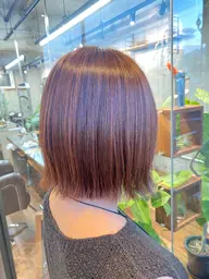 人気No.1👑透明感イルミナカラー+AVEDA2stepトリートメント