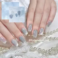 🎀ハンドオフなし🤍マグネットワンカラーネイル🎀