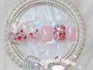 【オフ込】24年新作定額Aデザインフットコース【マグネット変更無料】¥7980→6980