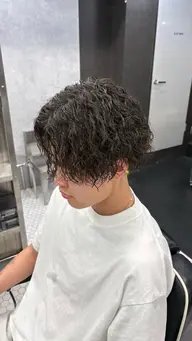 スパイラルパーマ