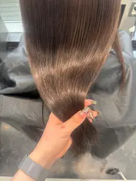 【ブリーチなし】ワンカラー ＋KERASTASEトリートメント+👩🏻‍🦰✩.*˚