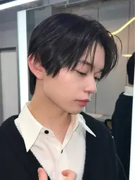 【流れる縮毛矯正なら❗️】メンズカット+縮毛矯正 ¥20980