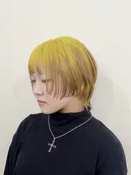 【平日限定】カット+ケアブリーチグラデーションカラー+フルカラー+2stepトリートメント￥11500