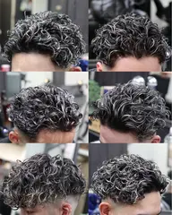 ⚜️【カット+メッシュ+パーマ】⚜️リバースパーマ/スペインカール/ツイストスパイラル