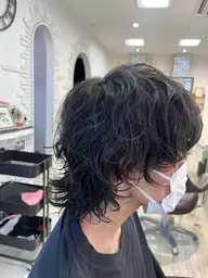 【⭐️メンズ限定⭐️】カット➕パーマ🦋 ⚠️特殊パーマ+2200