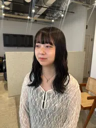 🌈15日限定急募🌈✨肩下レイヤーカットモデル+シャンプー+ケアトリートメント✨