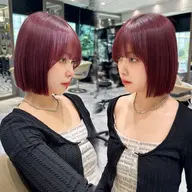 【平日2名限定✨】SNSで話題💖 切りっぱなしボブ+1stepトリートメント