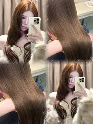 【透明感🆙🖤】ブリーチ無しダブルカラー