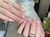 【Hand】🌸 初回ジェルオフ無料💕持ち込みワンホンマグネットフレンチ(オフ、ケア込み)
