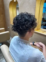 メンズカット＋パーマ＋2stepトリートメント