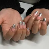 ラメグラデーション（ベースカラー有り）