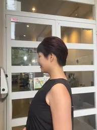 モデルカット　ショート