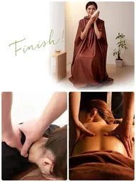 【✨至福のお時間✨】選べる和漢よもぎ蒸し40分＋整体60分＋アロマリンパマッサージ60分