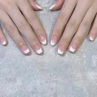 《ハンド》クリアベースフレンチ🩶オフなし🩶