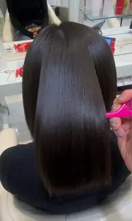 🚺前髪カット+縮毛矯正+Aujuaトリートメント☁️⸝⸝꙳¥14,400→¥9,500