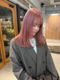 ブリーチリタッチ➕オンカラー🌟（日曜日・祝日17:00~のみ）