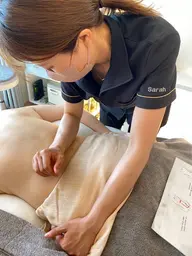 痩身効果大✨【全身深圧スポーツアロマリンパ90分】背面、前面、全身しっかり流します✨肩甲骨剥がし、ストレッチ、歪み改善