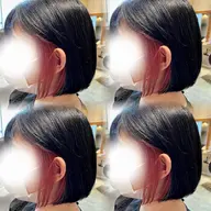 🦋イヤリングカラー🦋(ケアブリーチ+オンカラー)+トリートメント