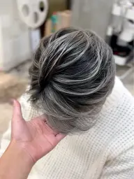 sns撮影用モデル（カウンセリング動画）メンズバレイヤージュ＋似合わせカット